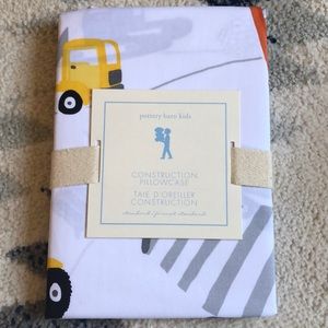 Pilowcase 1 Standard Kids Construction Vehicles